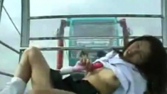 Webcam - Japanese Girl Nudity Masturbating In Ferris Wheel